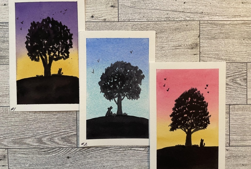 3 Trees