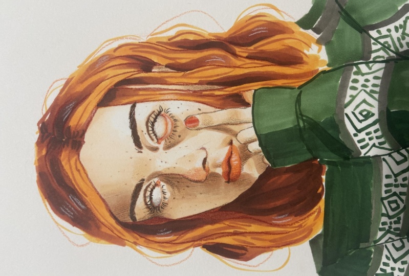 Colored Portrait