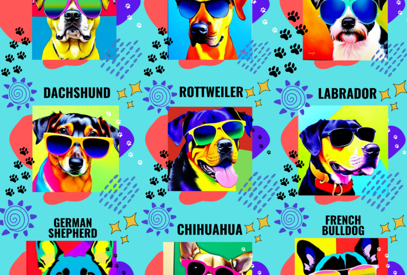 Dogs Wearing Sunglasses