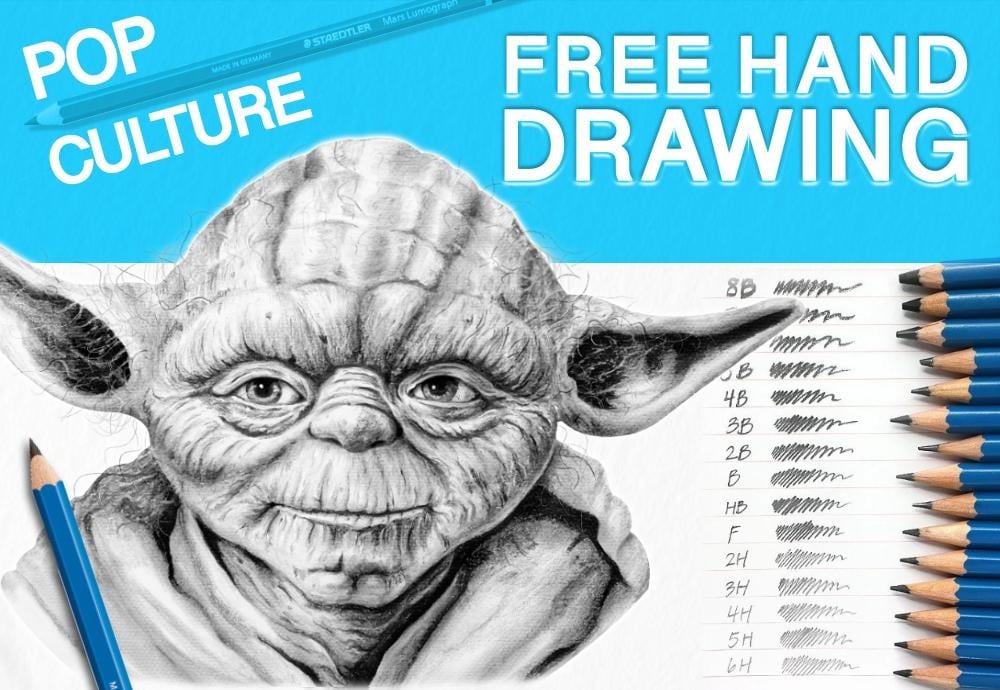 Freehand Drawing: Master The Fundamentals Through Pop Culture