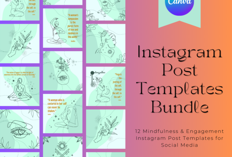Instagram Post Templates Bundle