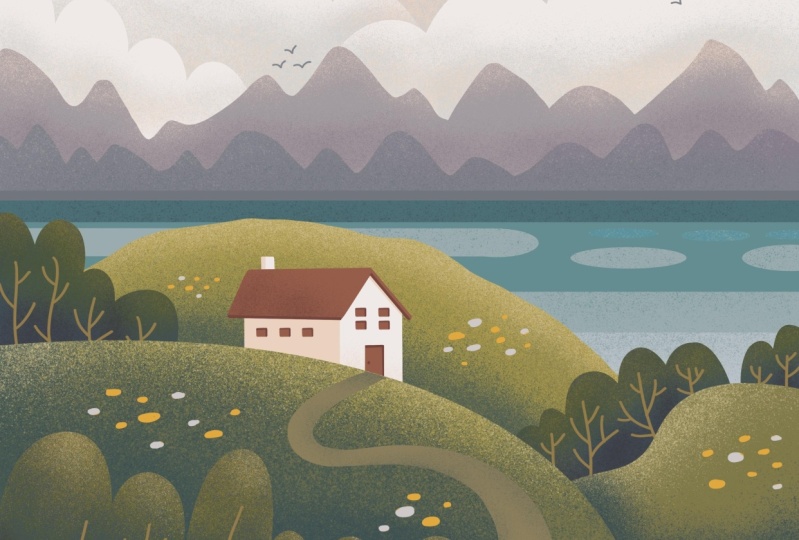 drawing landscapes project