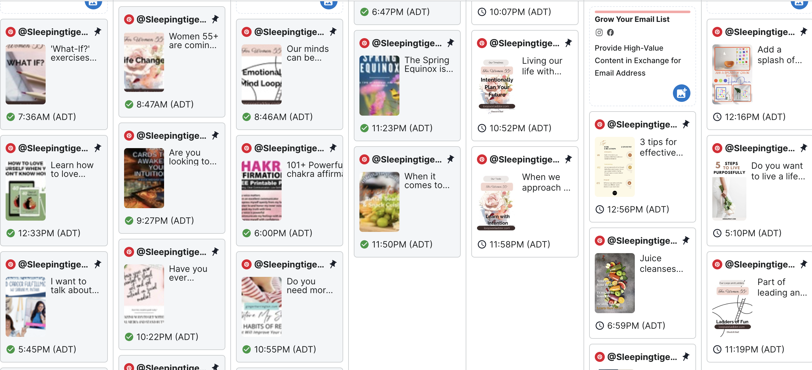 Scheduling on Tailwind - student project