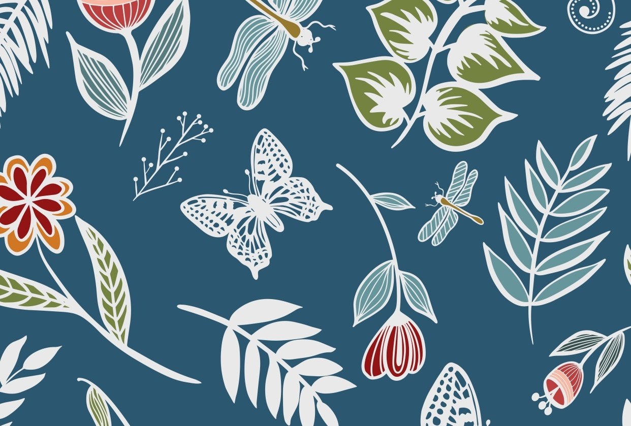 Forest Floral - student project