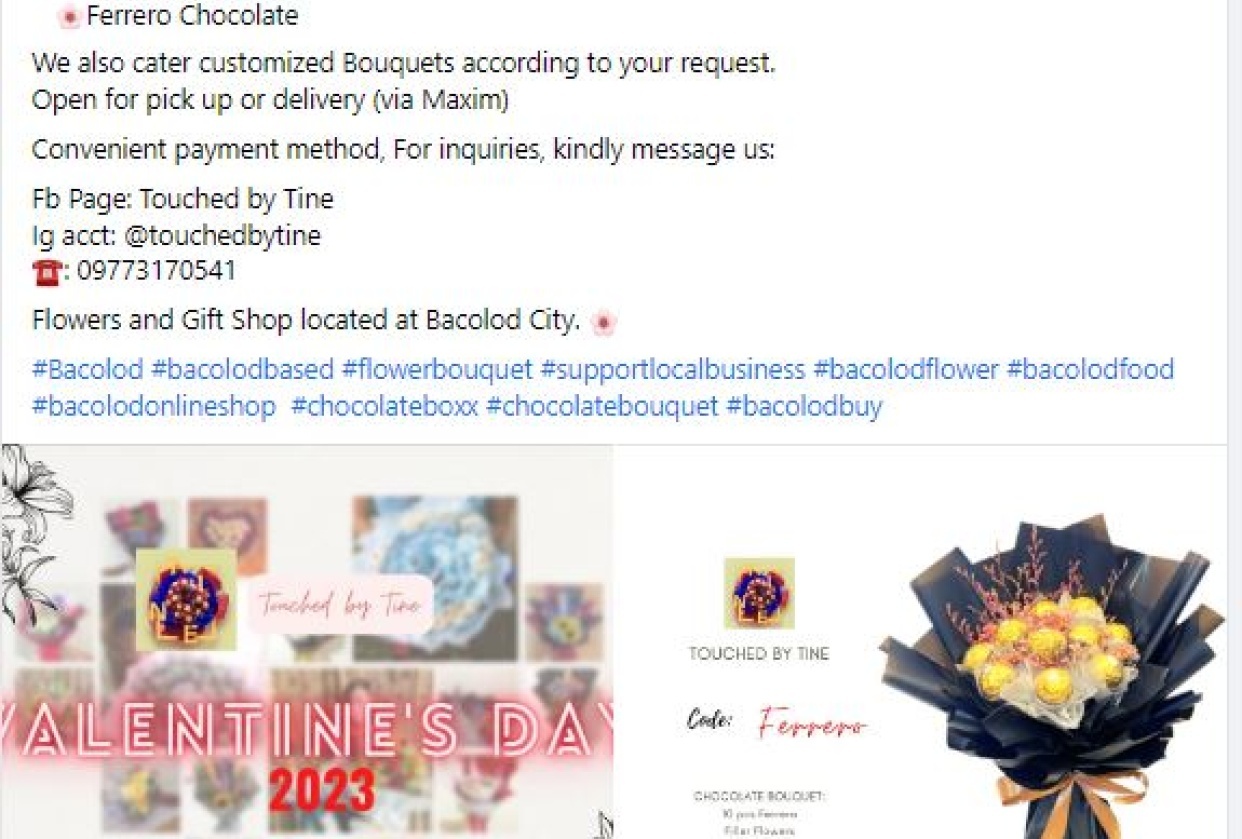 Brand awareness for Online Flower Shop Store - student project