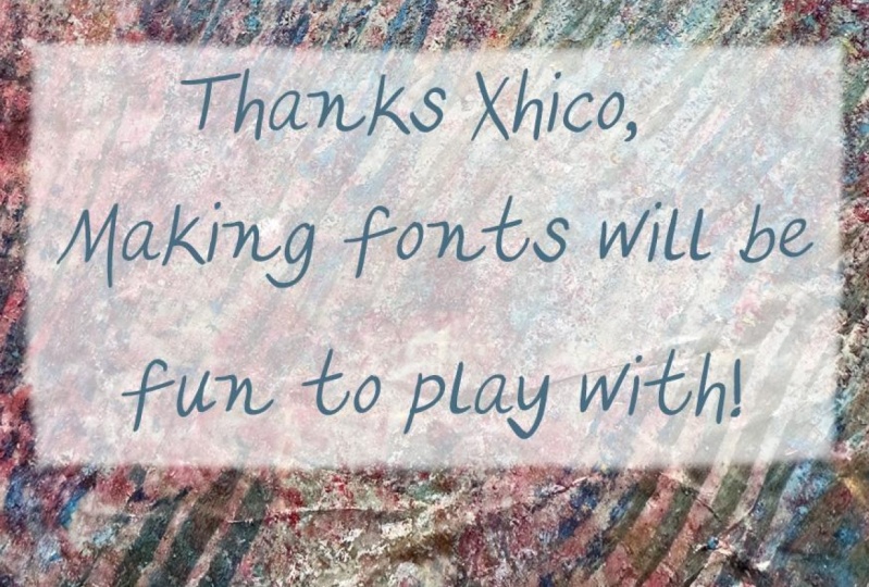 font