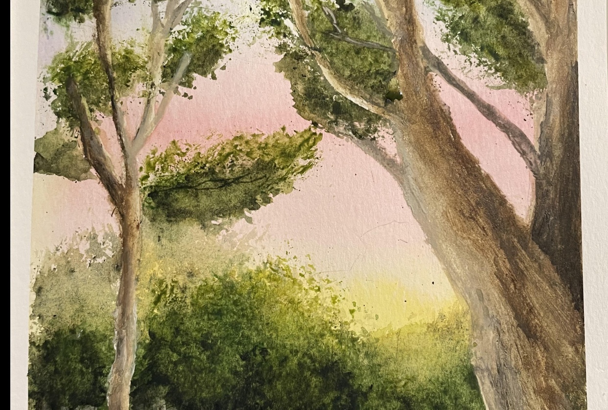Ash Tree Landscape - student project