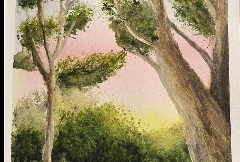 Ash Tree Landscape