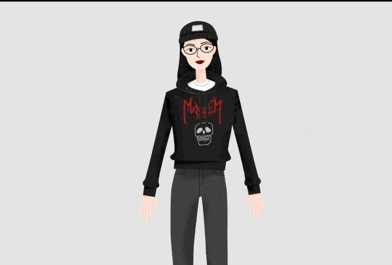 Stylized Self Portrait