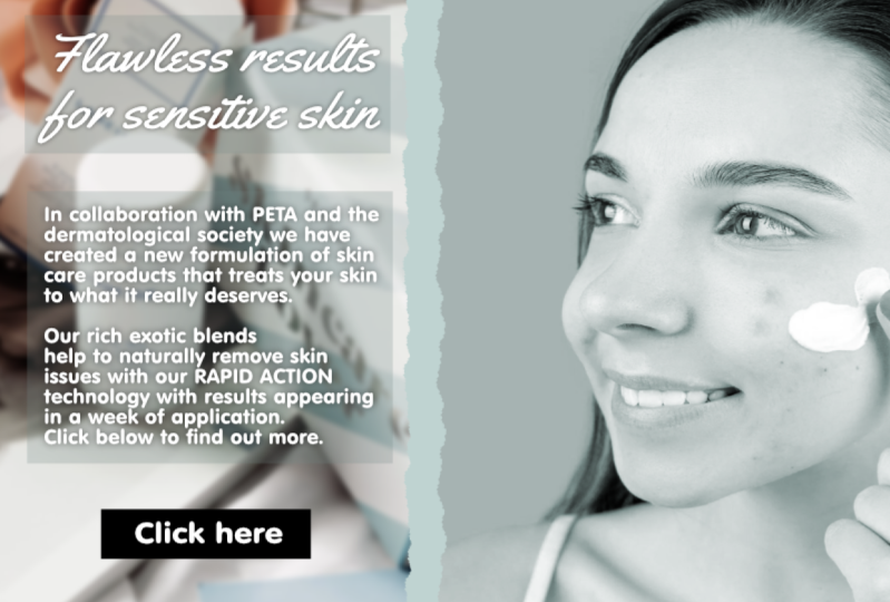 Skin care for sensative skin
