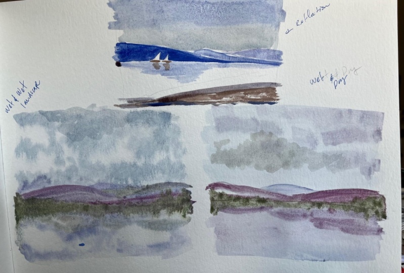 Reflection Practice and Landscape practice