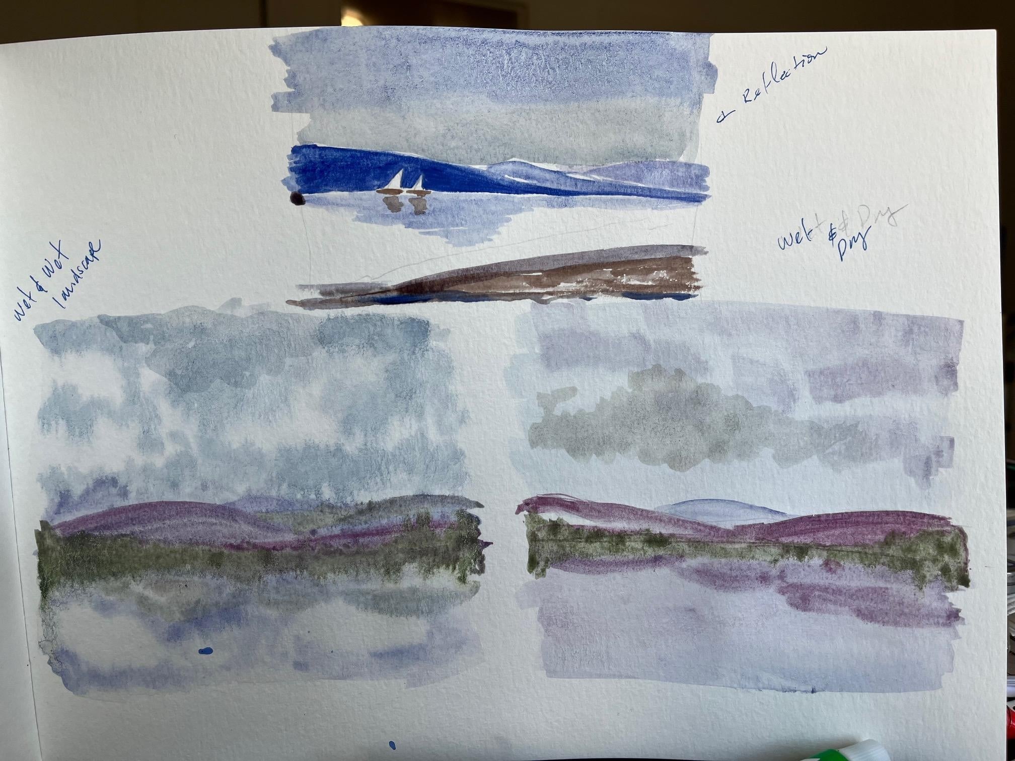 Reflection Practice and Landscape practice - student project