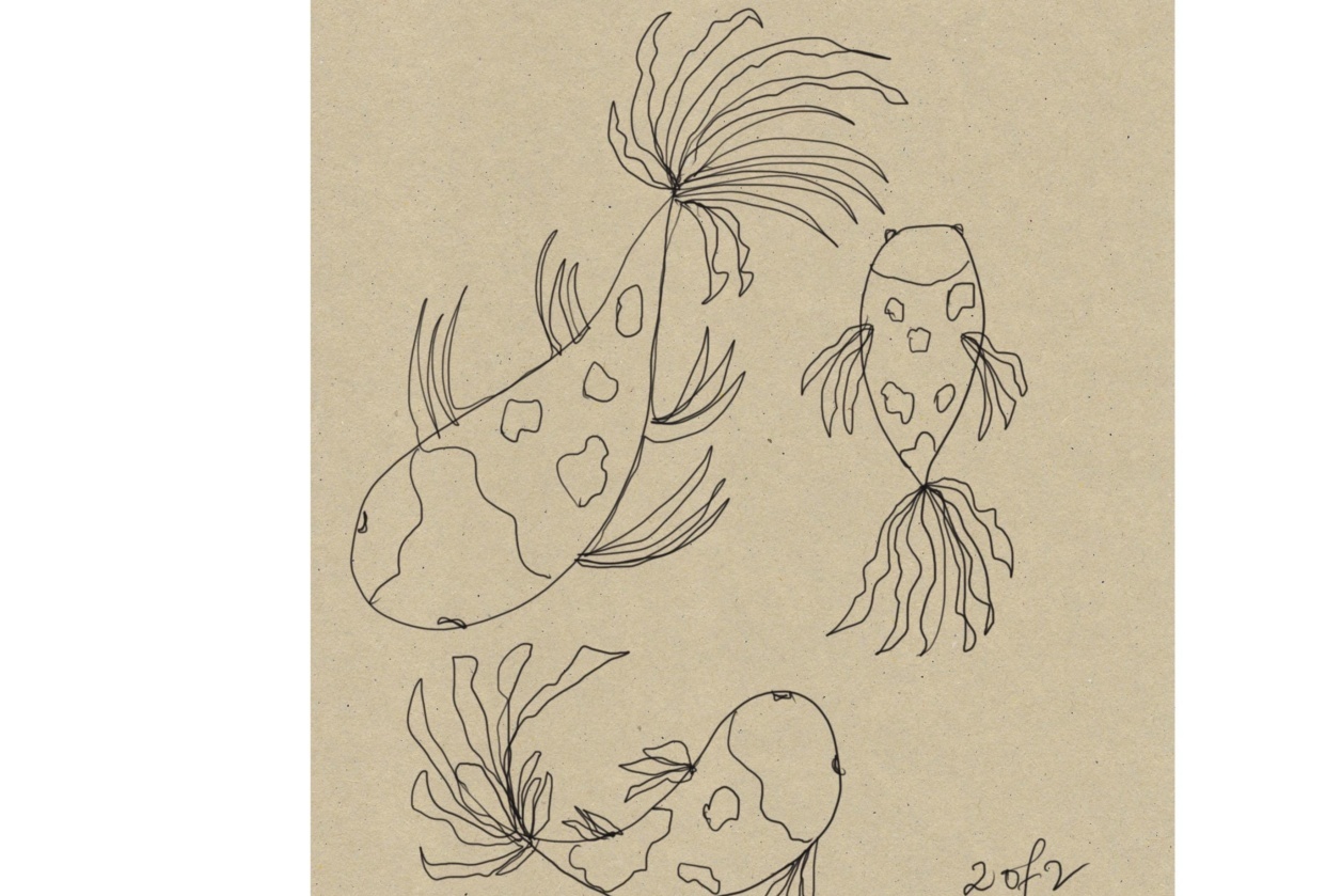 Intuitive Line Drawing, velocity and mindfulness - student project