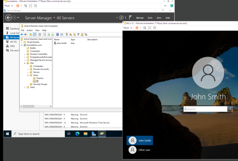 Windows Server and Active Directory