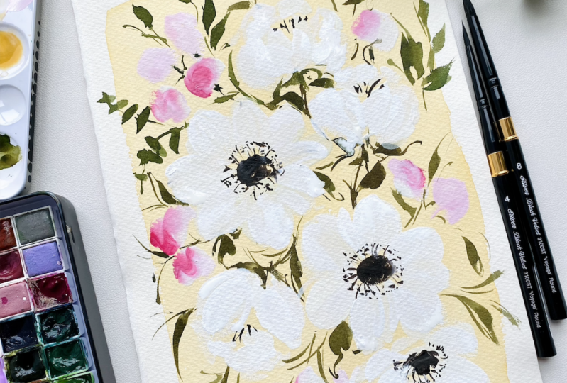 Paint with Jenny~give florals meaning
