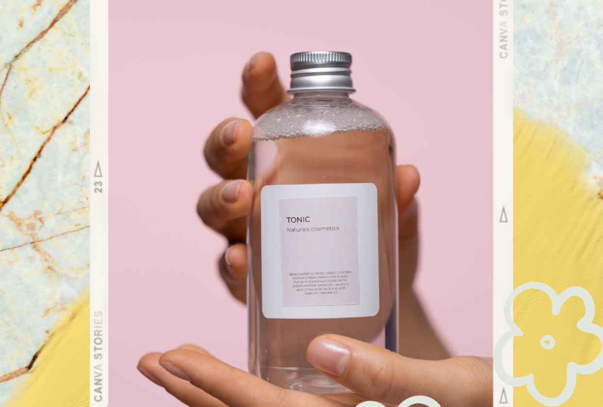 Beauty Product Template - student project