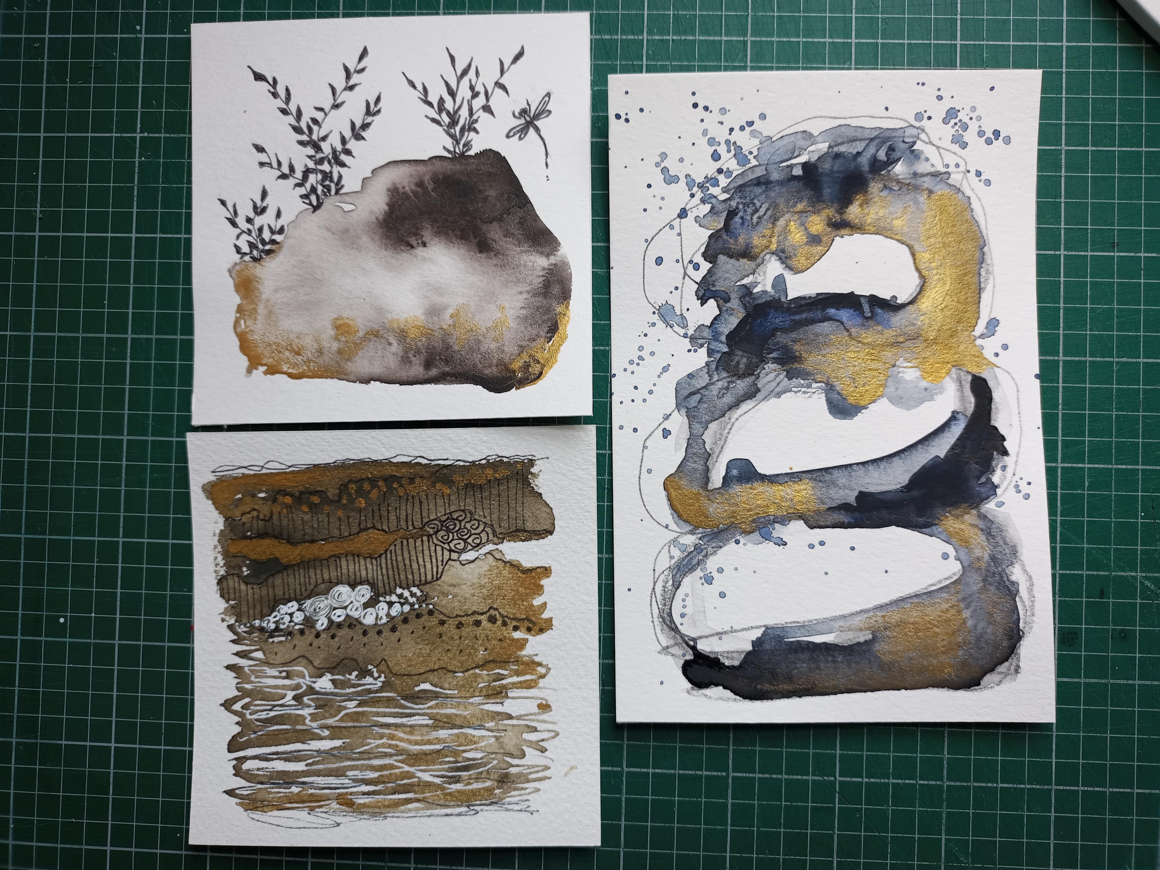 Grey and Gold - student project