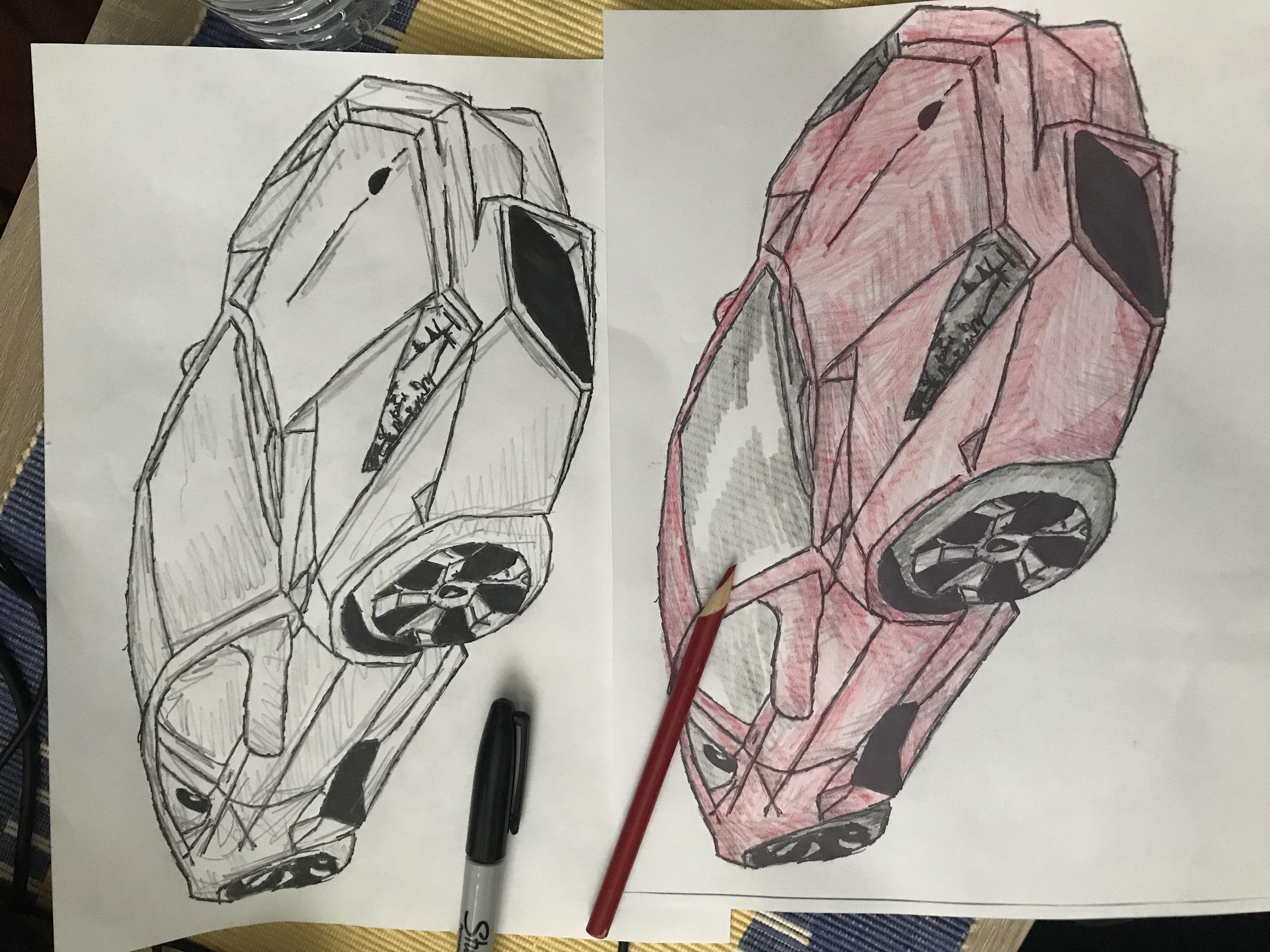 Lamborghini - student project