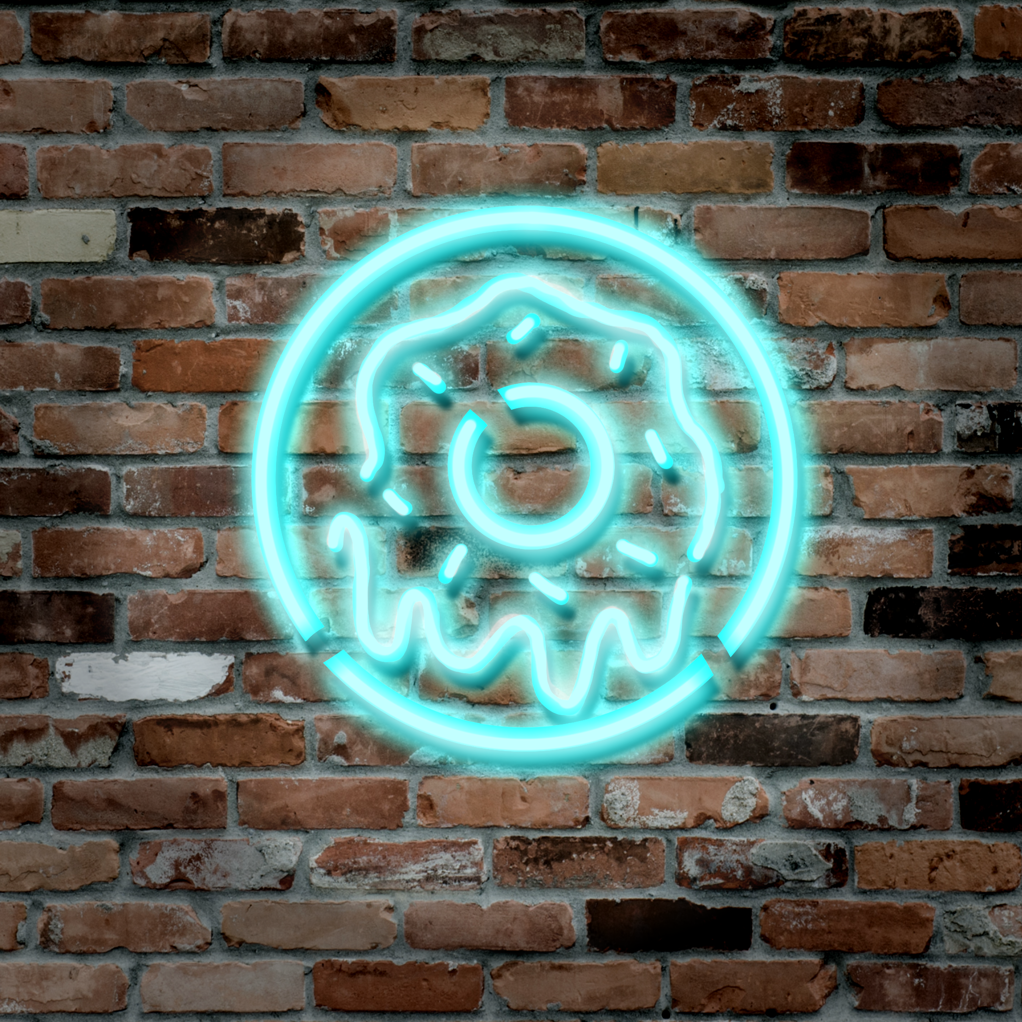 Blue donut :) - student project