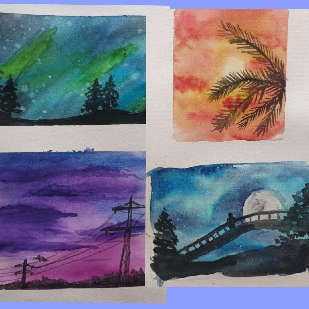 Sonnenuntergänge - student project