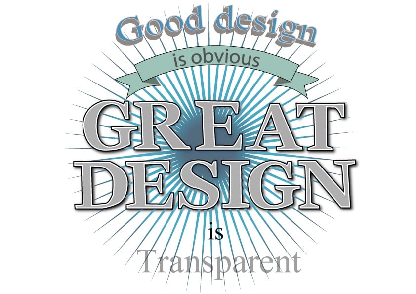 Typographic Poster - student project