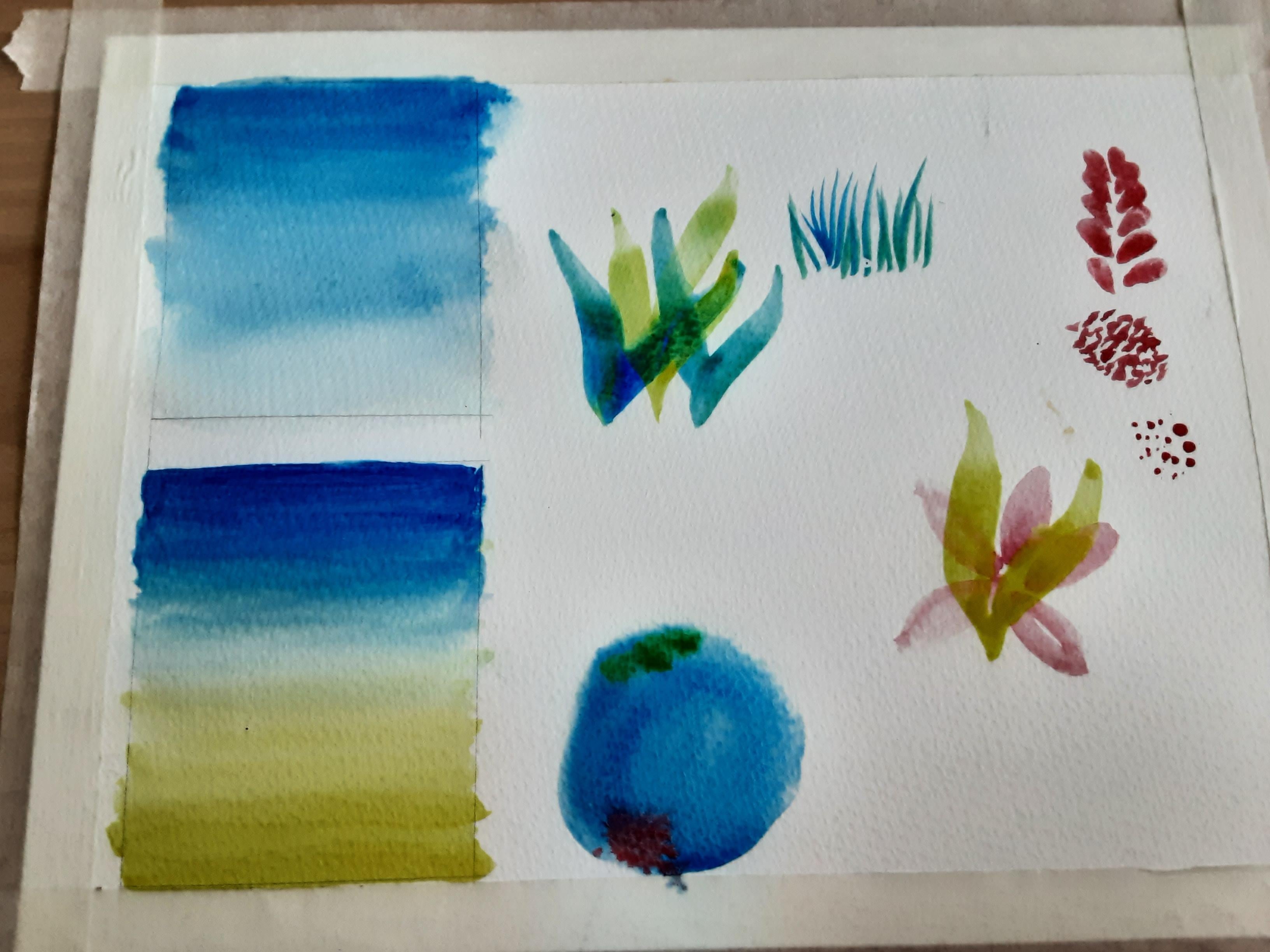 Playing around with the techniques - student project