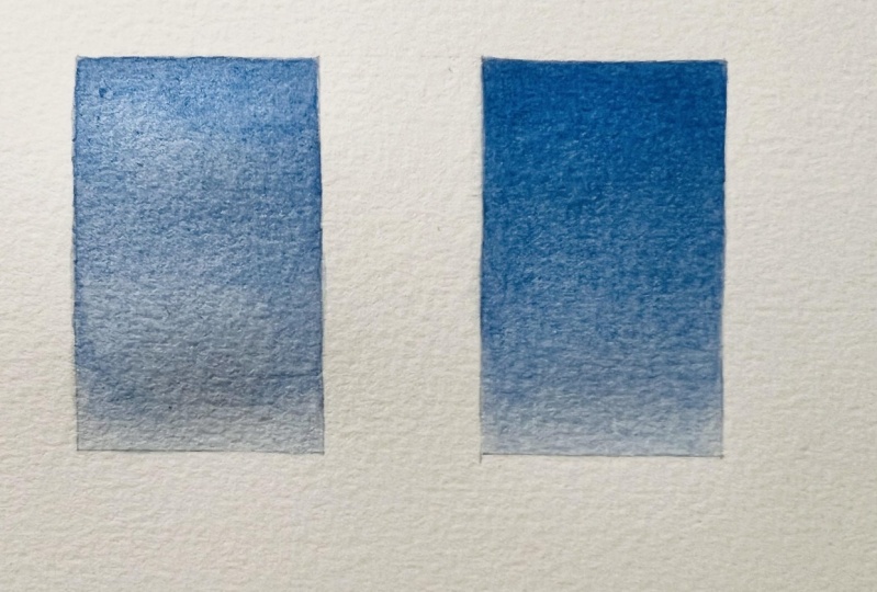Dry brush technique