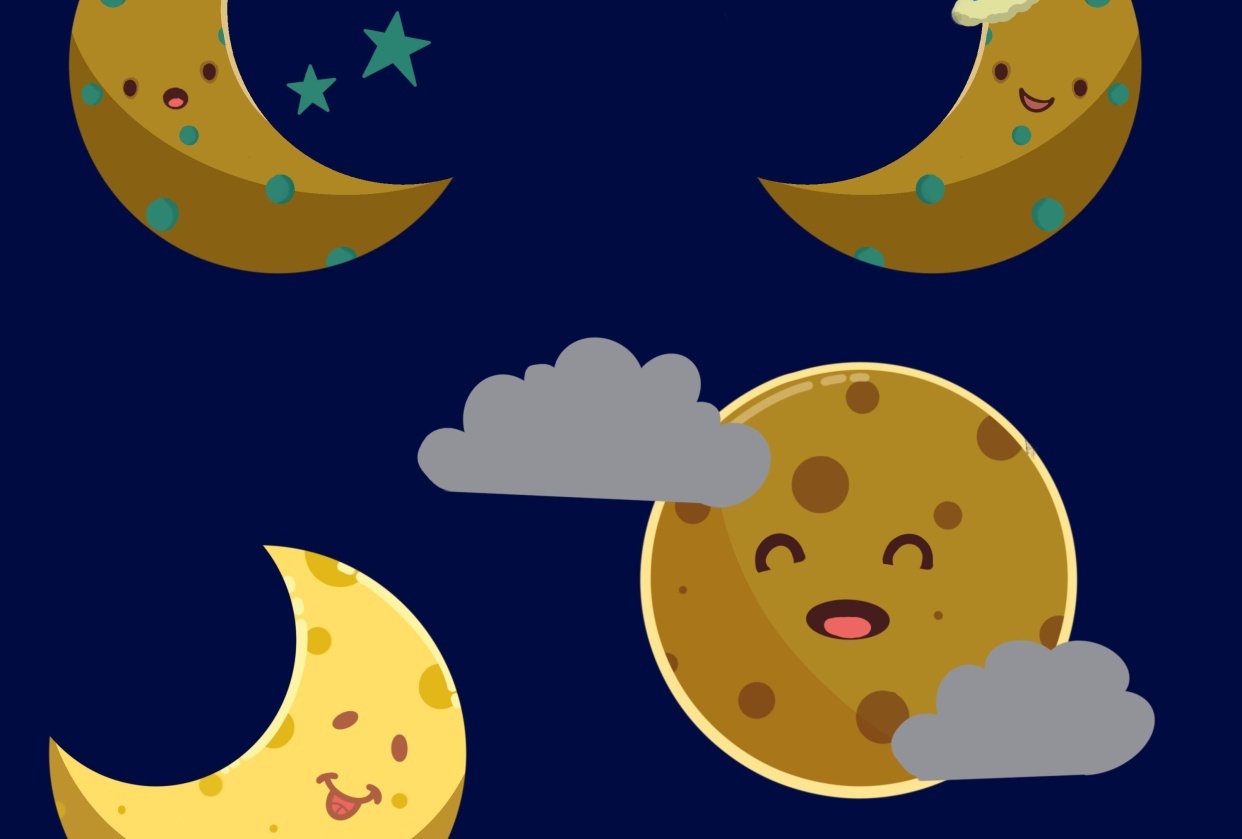 Sweet moon - student project