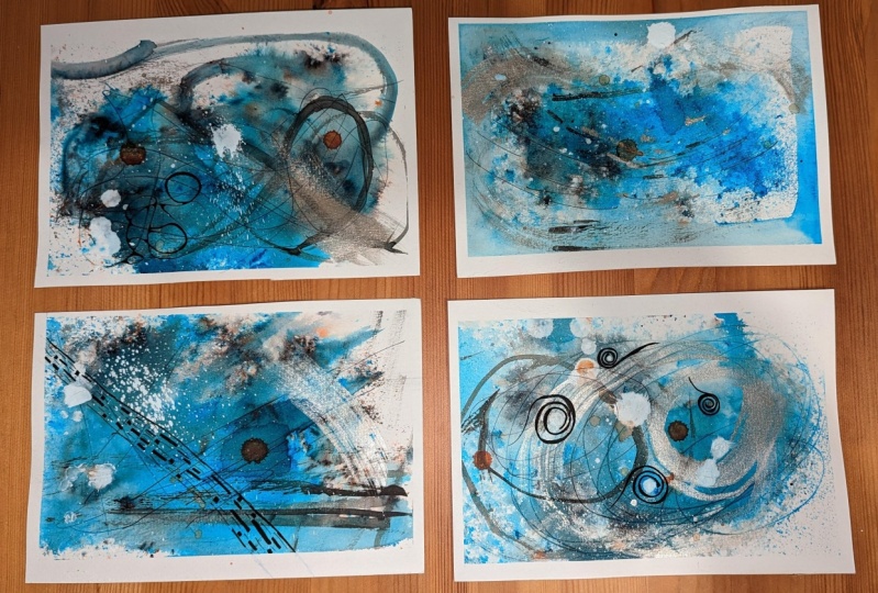 Intuitive Abstract Painting