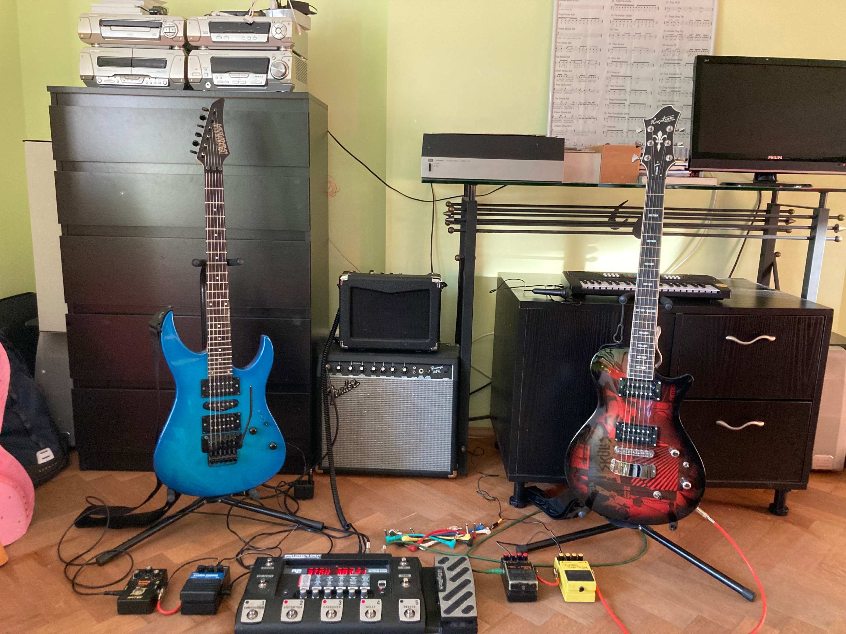 My soundchain setup - student project