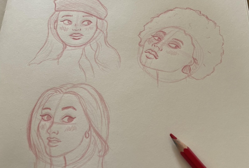 Character sketches for M1A1