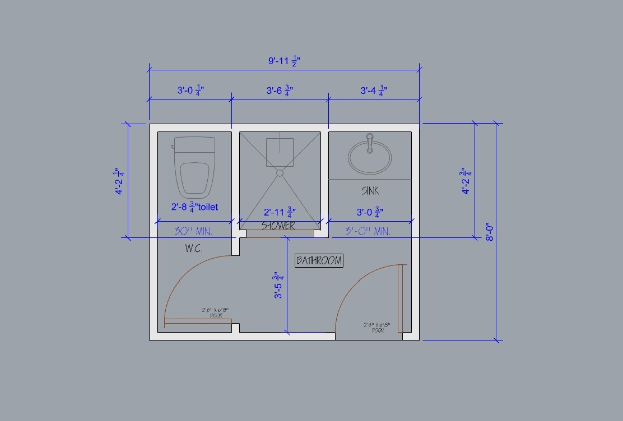 First floorplan in Rhino - student project