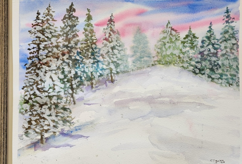 Snow scene