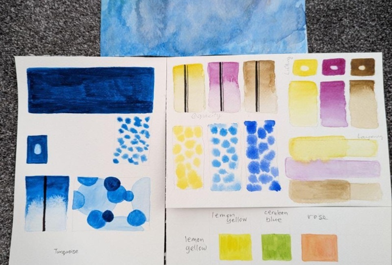Colorful Swatches
