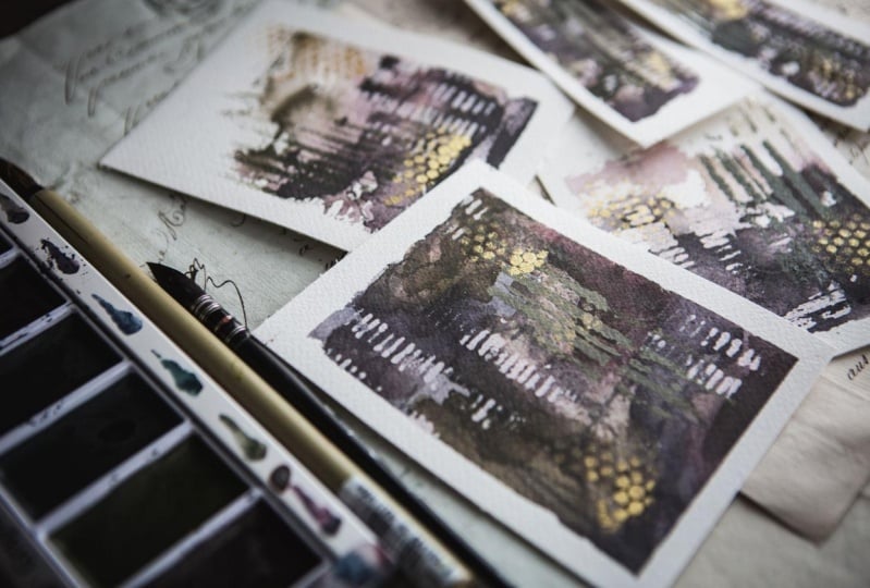 Explore the Beauty of Mixed Media: Abstract & Landscape Painting