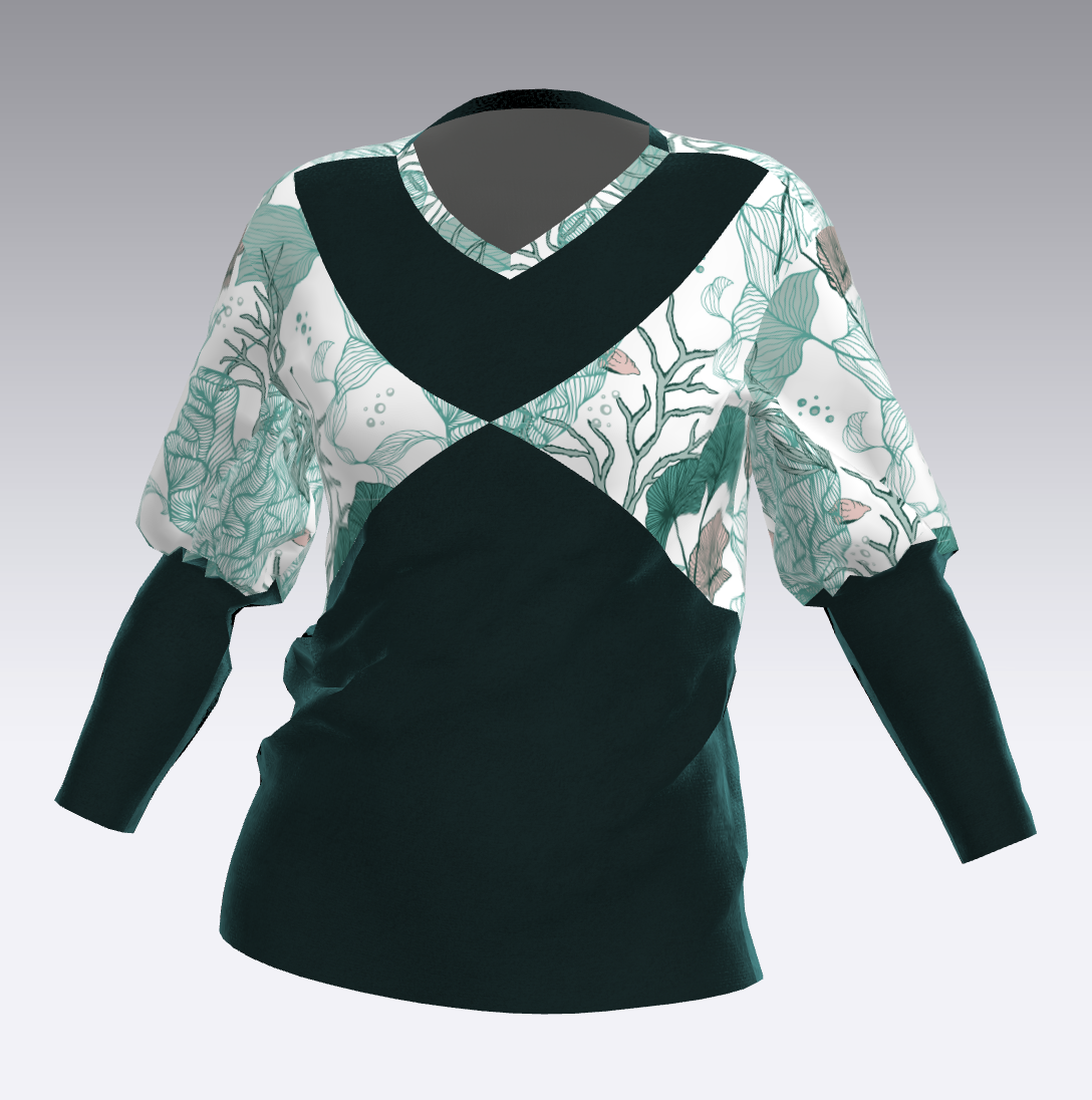 T-shirt with cutouts