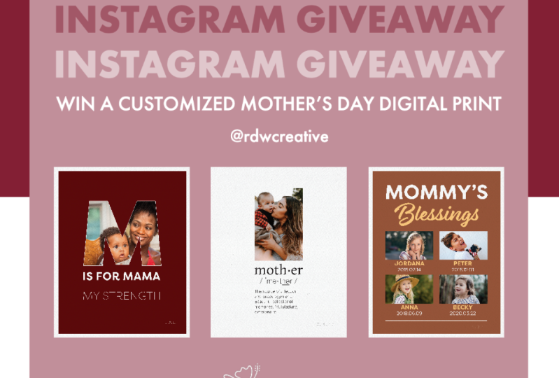 Launching my first Instagram Contest
