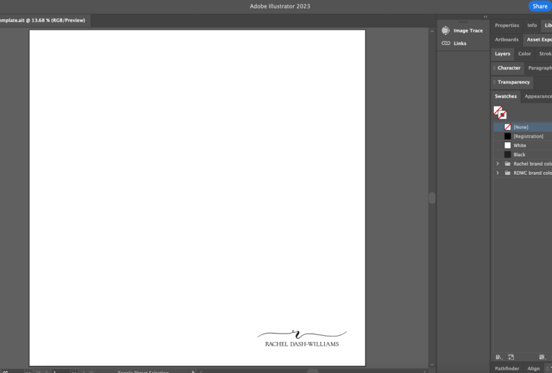 My Pattern Layout AI template