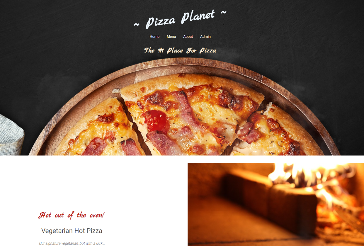 Pizza Planet - student project