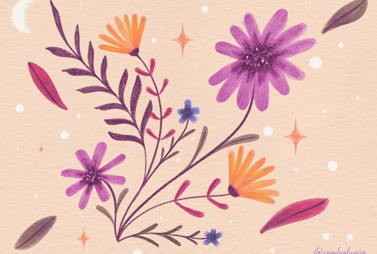 Flowers without reference - student project