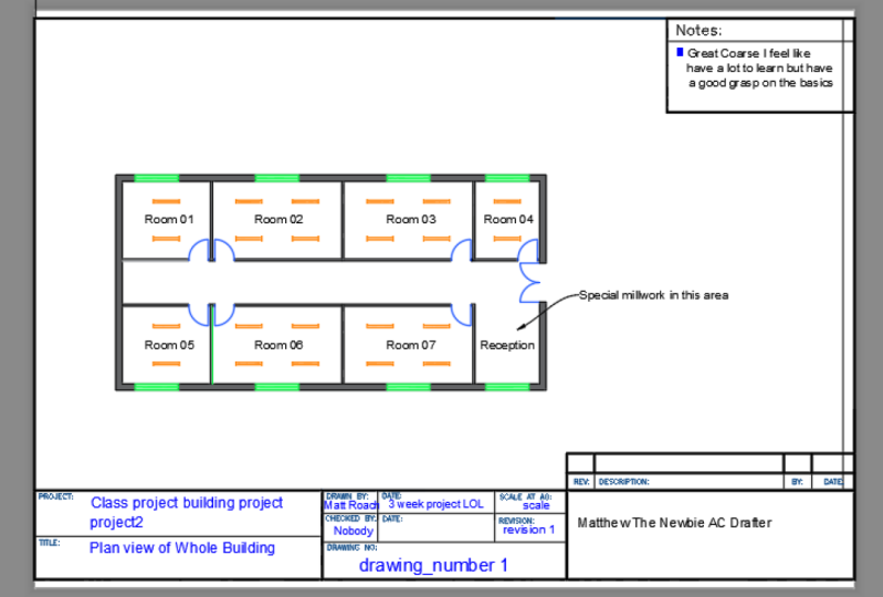 Architectural floorplan