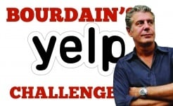UPDATE 3 - Bourdain's Yelp Challenge  - student project