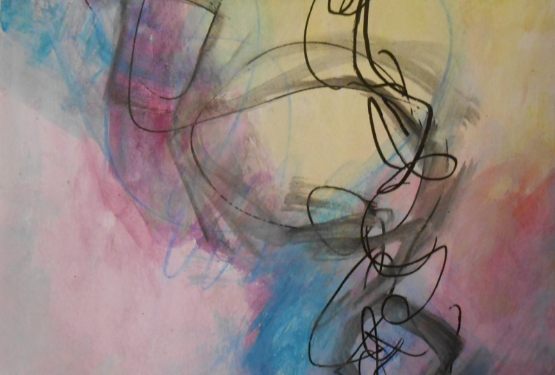 carnet de croquis abstrait