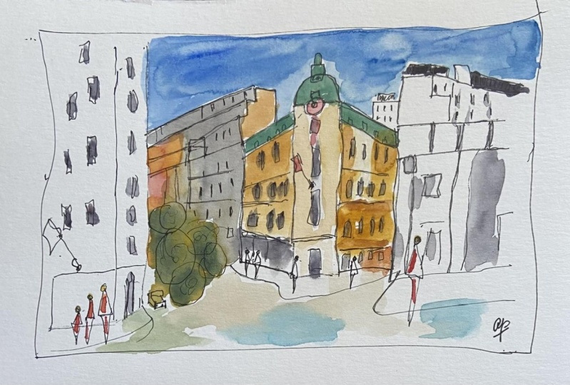 Simply urban sketching -a fundamental skill