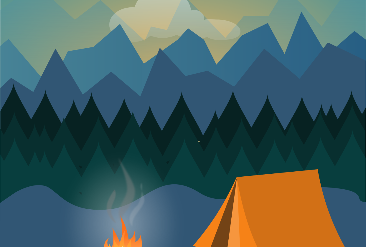 Camping Inkscape Project - student project