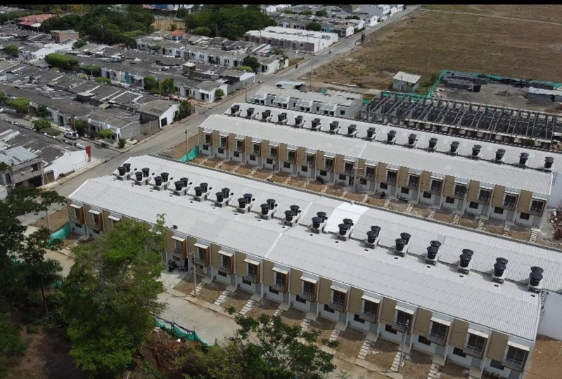 VideoDron for social interest real estate projects