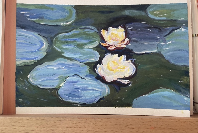Monet’s Lillies, Renoir’s Moss Roses