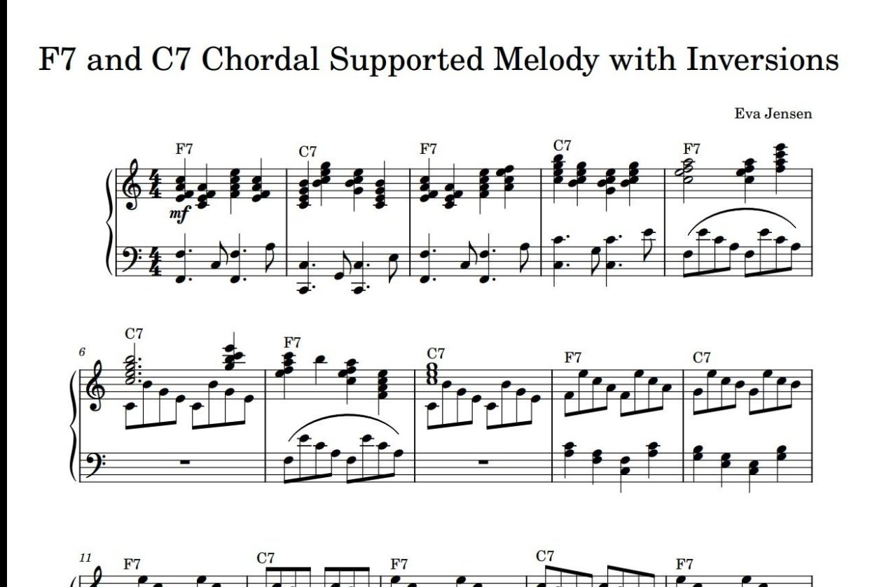 Creating Progressions - Lesson 3 - student project