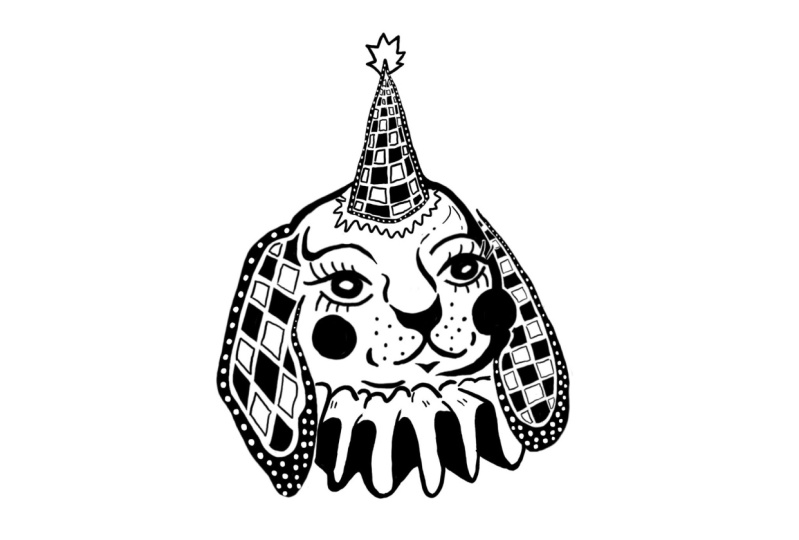 Posh Birthday Bunny