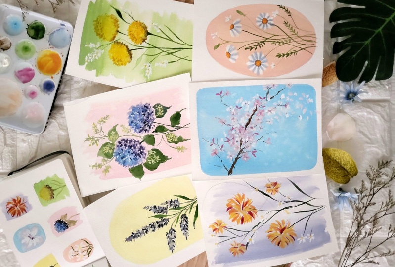 Watercolour and Gouache Technique